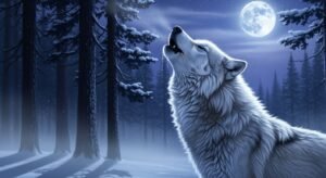 Cool wolf background image 3