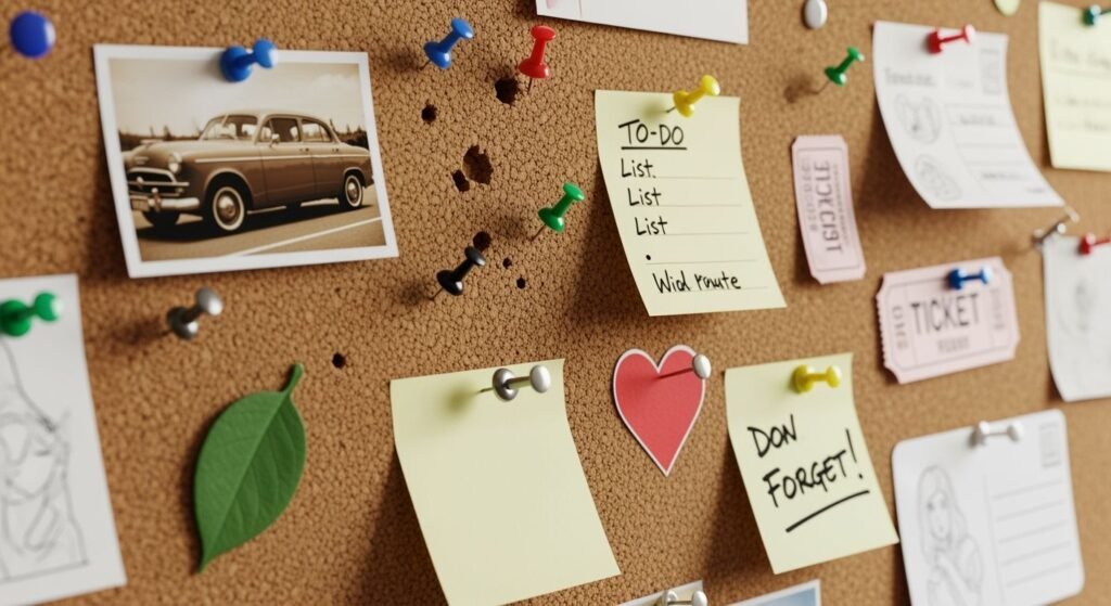 Cork board background image 4