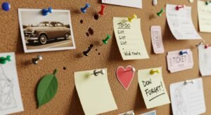 Cork board background image 4