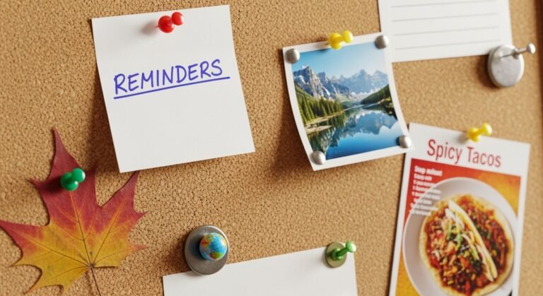 Corkboard background image