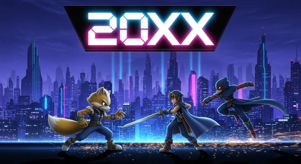 Cover art ssbm 20xx background image