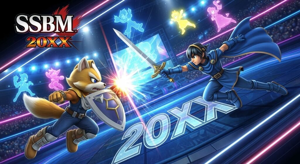 Cover art ssbm 20xx background image 4
