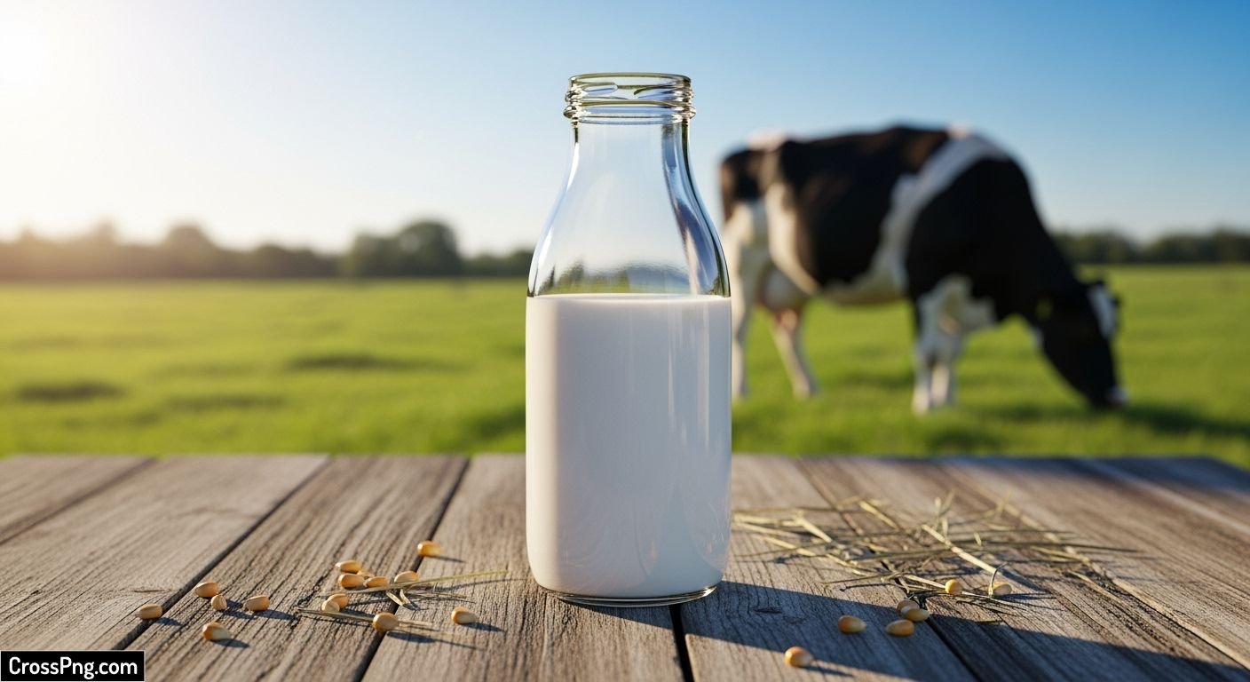 Cow milk background image 3