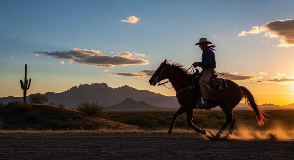 Cowboy background image 4