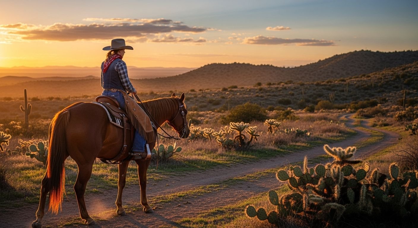 Cowgirl background image 2