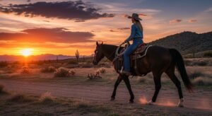 Cowgirl background image 3