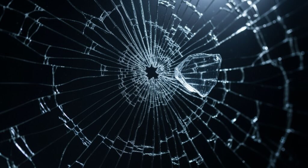 Cracked screen background image