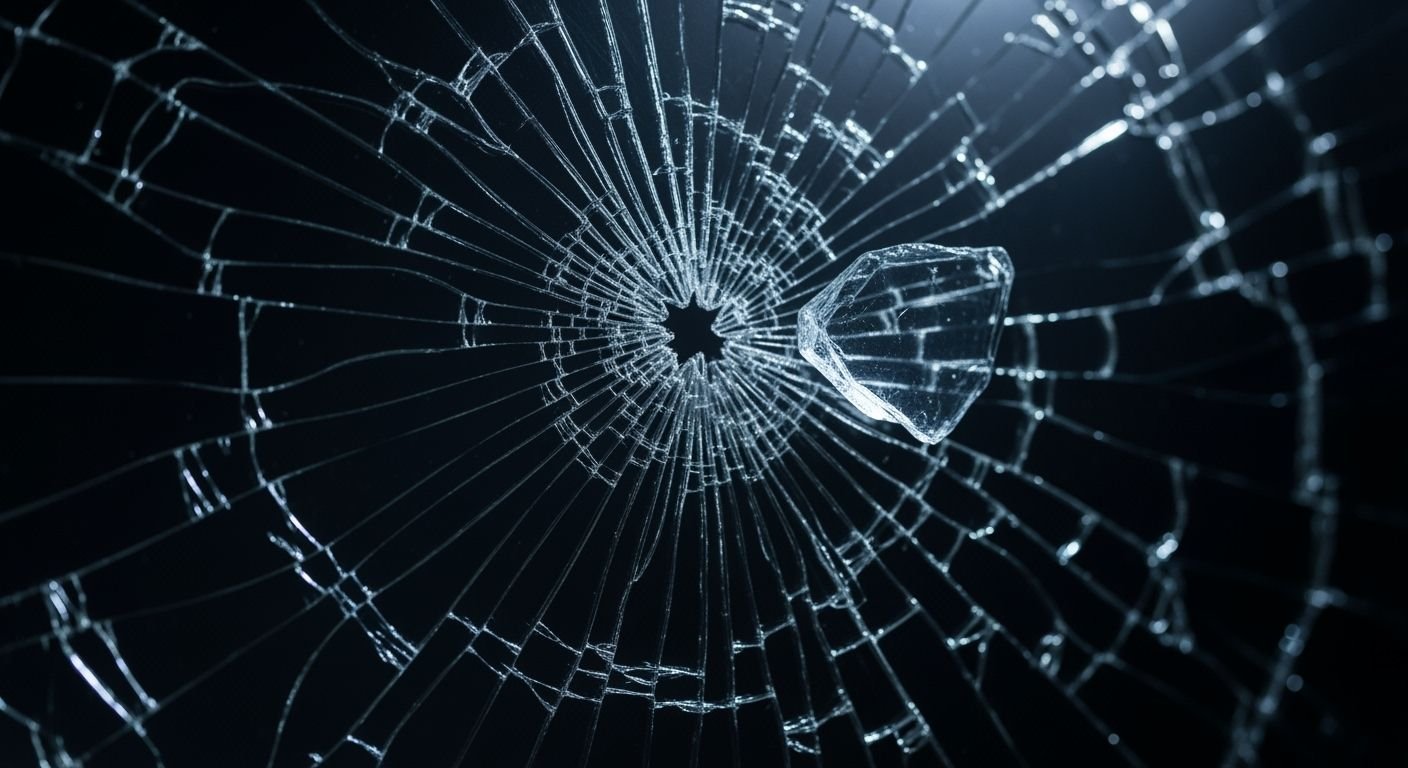 Cracked screen background image