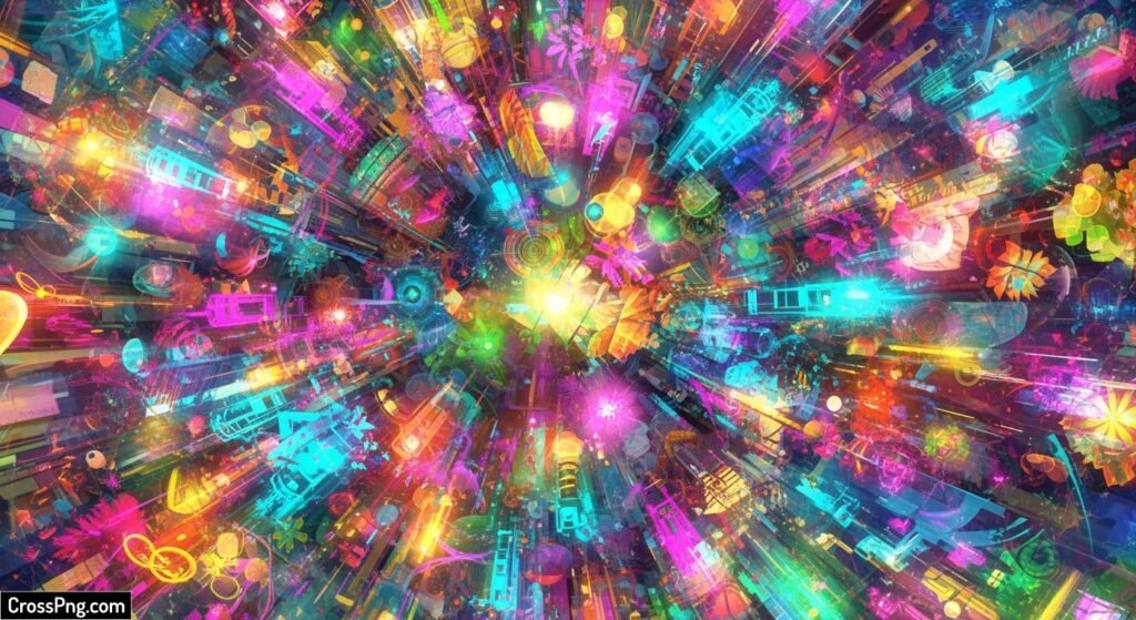 Crazy background image