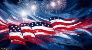 Creative independence day background image