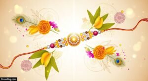 Creative rakhi background image 2