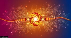 Creative rakhi background image 3