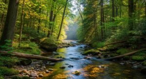 Creek background image 3