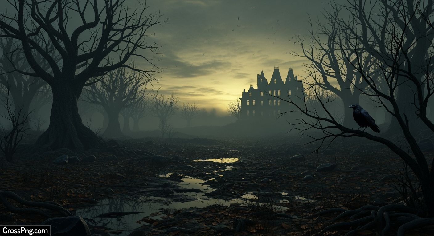 Creepy background image