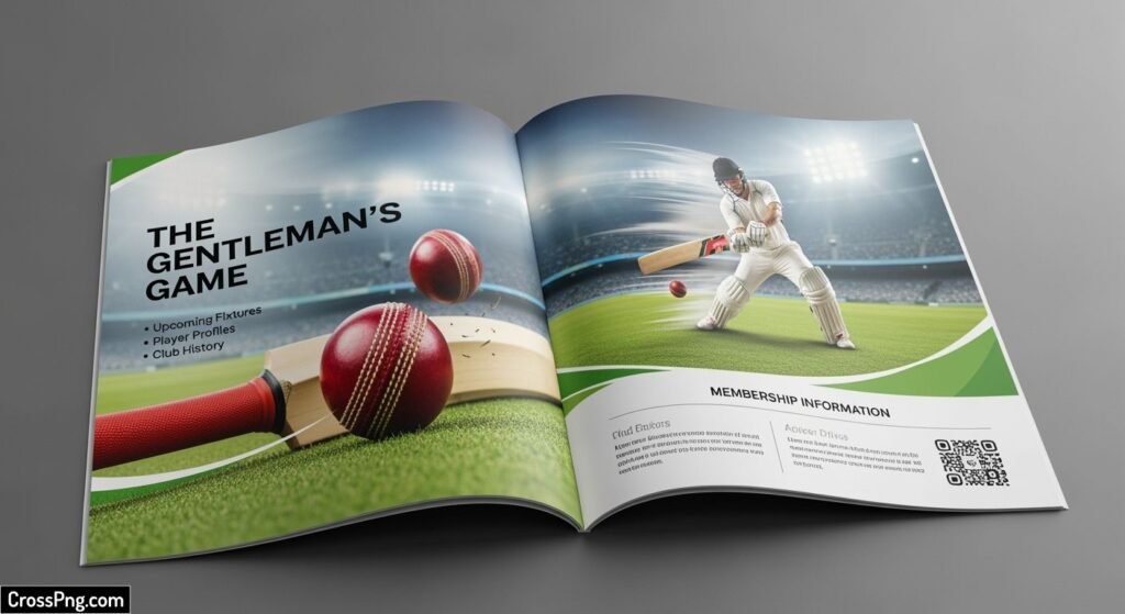 Cricket pamphlet background image