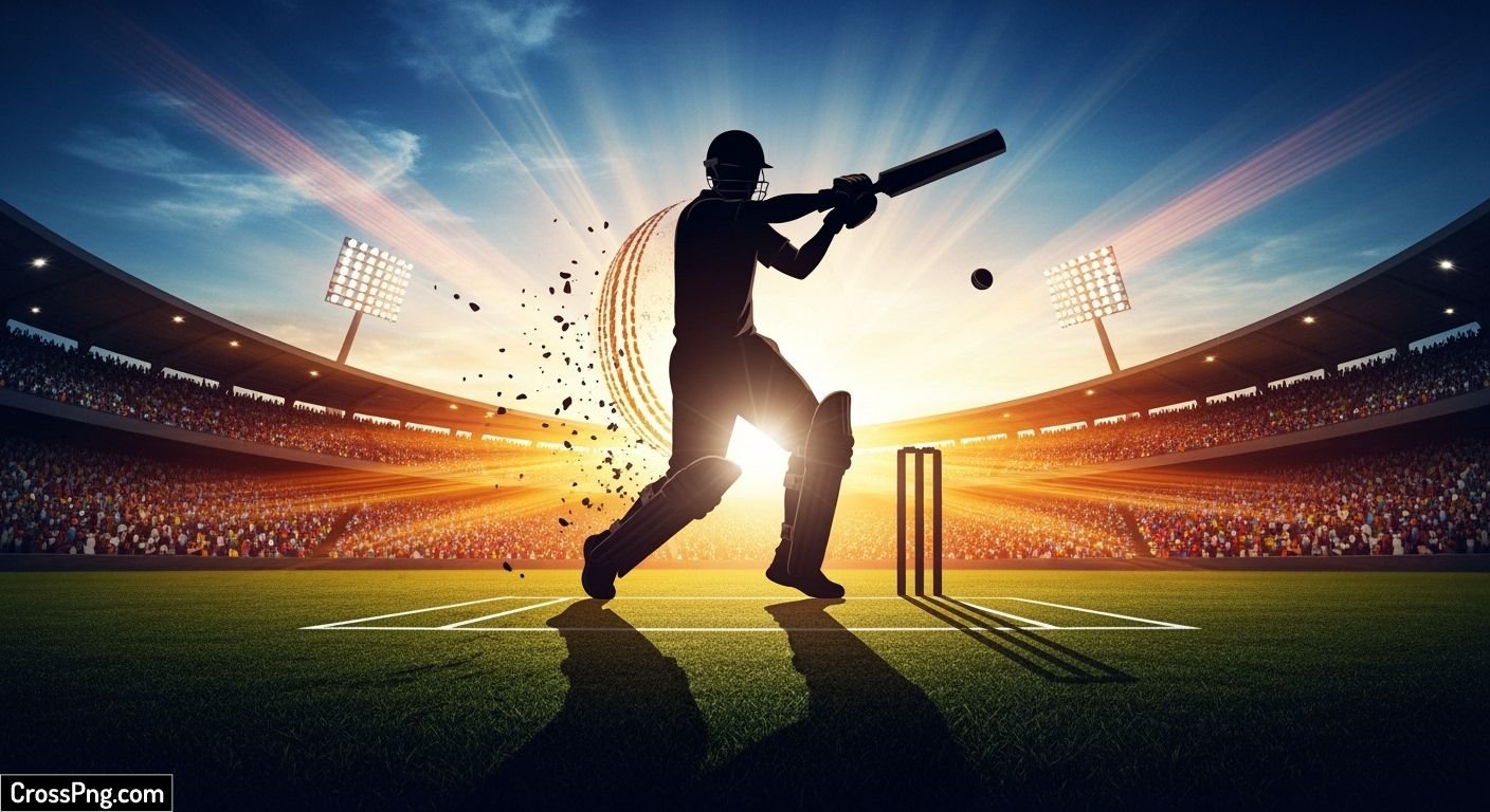 Cricket poster background hd image