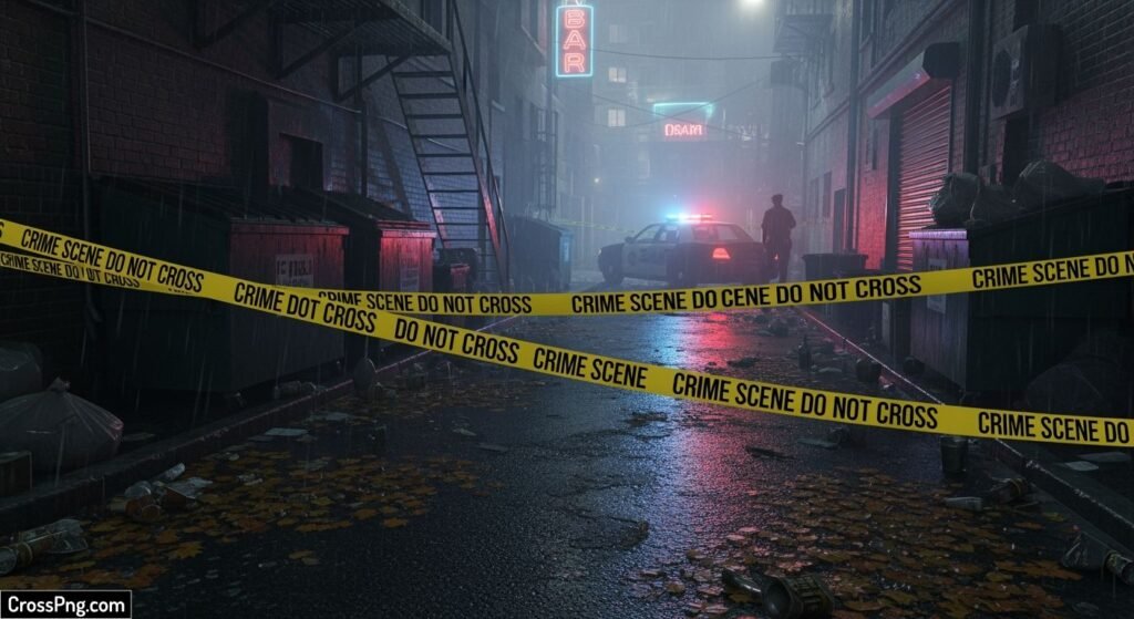 Crime scene background image