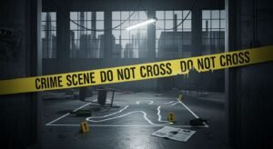 Crime scene background image