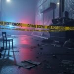 Crime scene background image 4