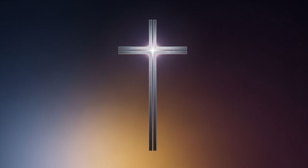 Cross background for iphone image