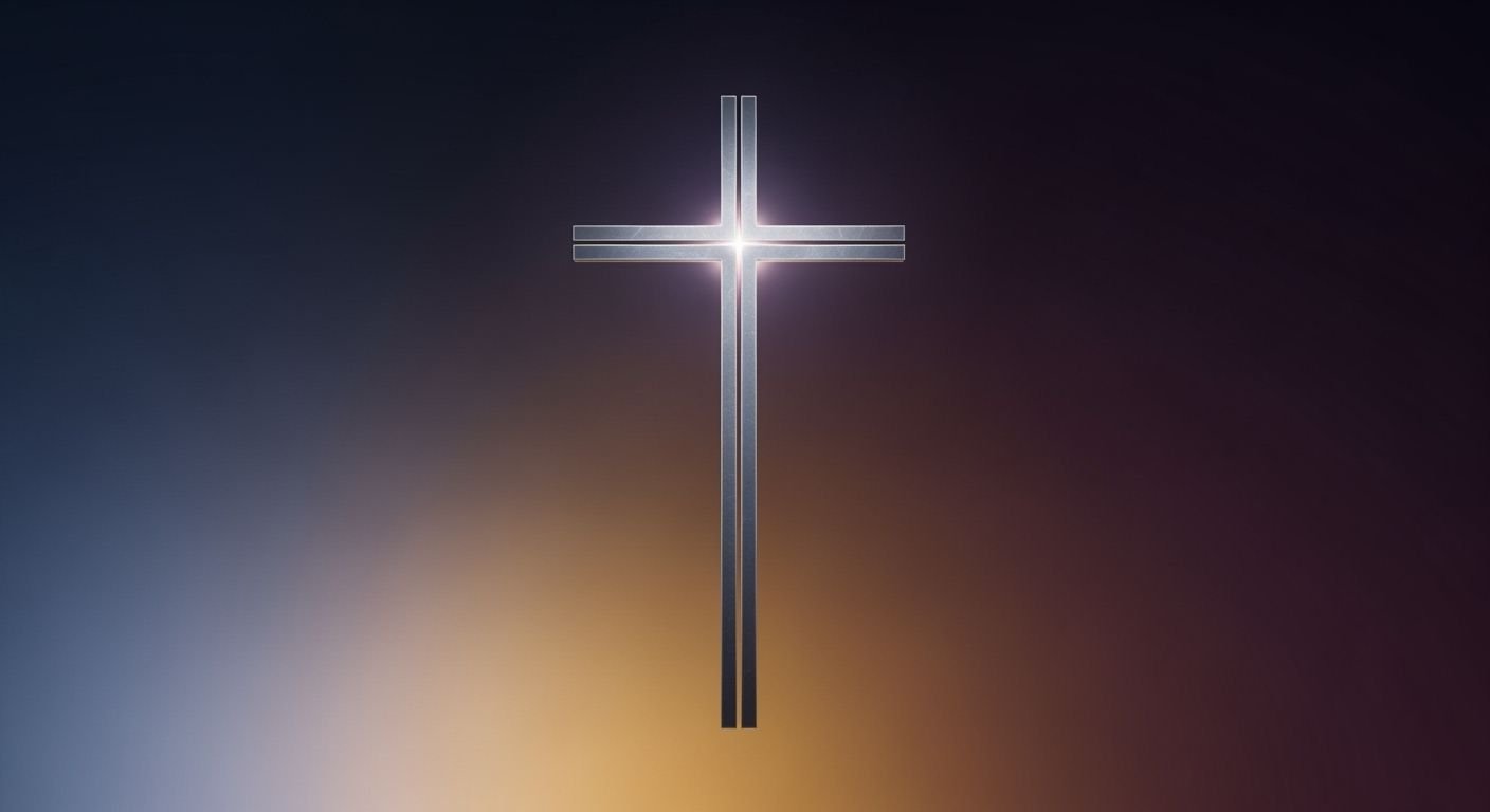 Cross background for iphone image