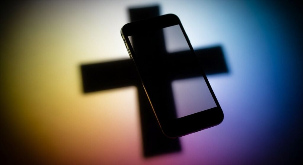 Cross background iphone image 2
