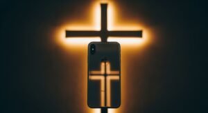Cross background iphone image 3