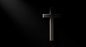 Cross black background image 2