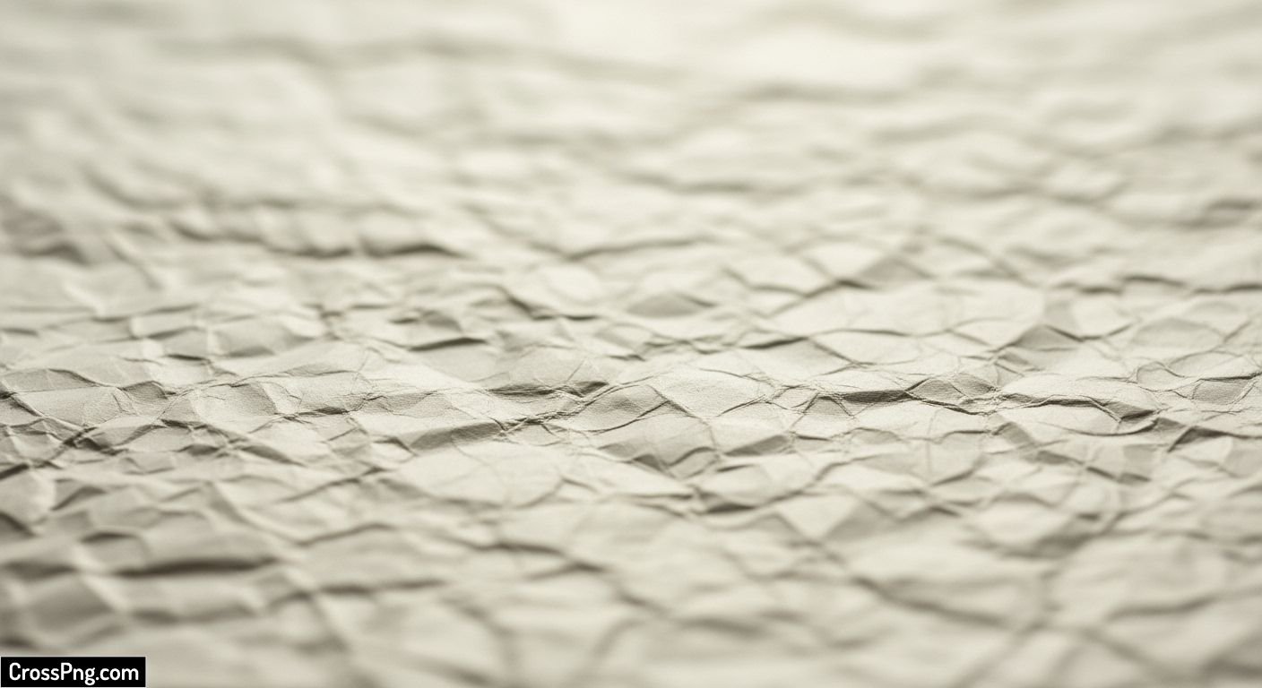 Crumpled paper background image
