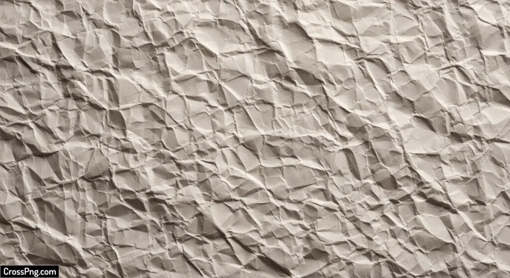 Crumpled paper background image