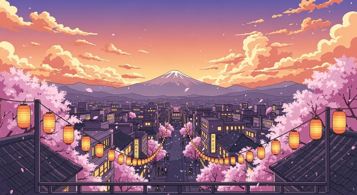 Cute anime background image 2