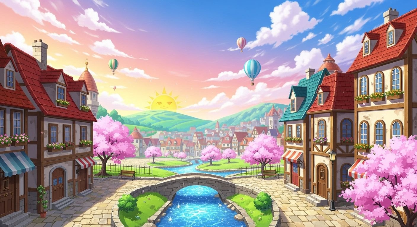 Cute anime background image 4