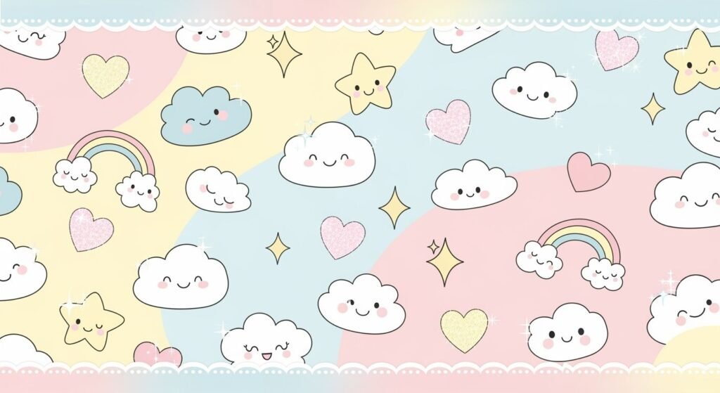 Cute background aesthetic image 4
