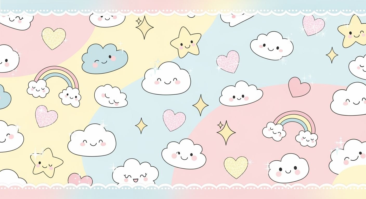 Cute background aesthetic image 4