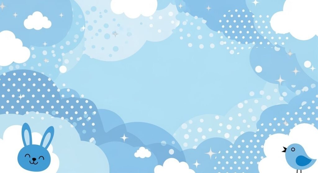 Cute background blue image