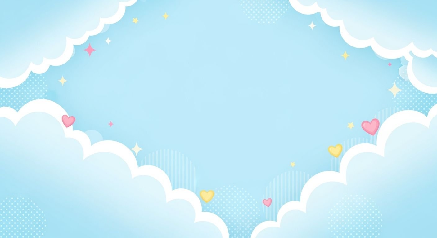 Cute background blue image 4