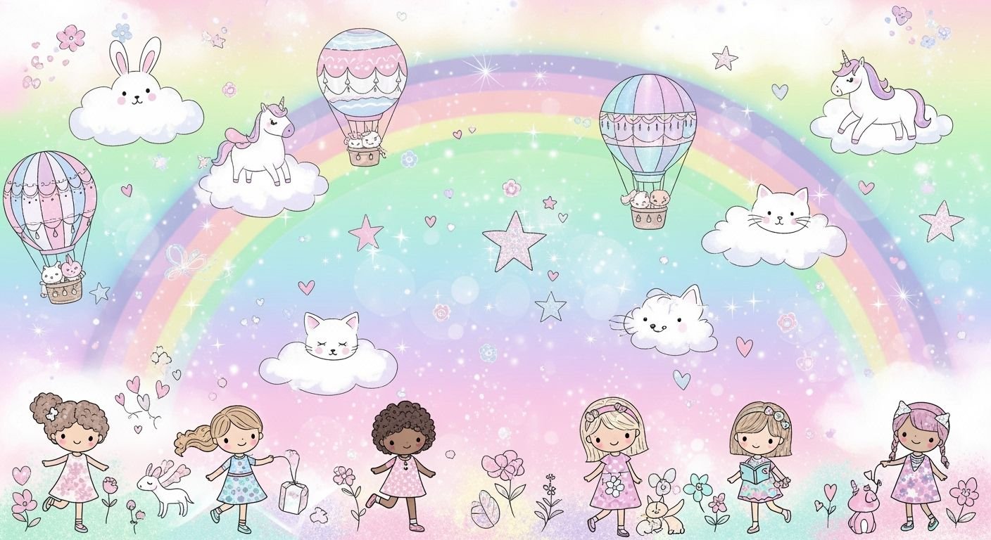 Cute background for girls image 3