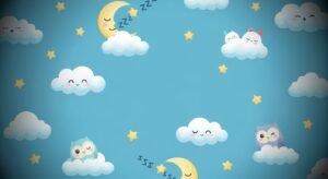 Cute blue background image 4