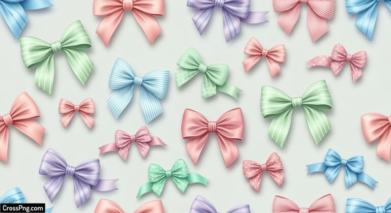 Cute bow background image