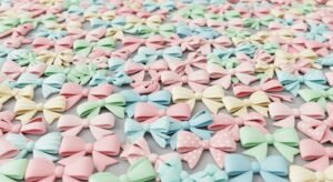 Cute bow background image