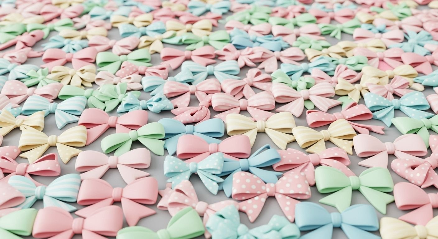 Cute bow background image