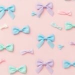 Cute bow background image