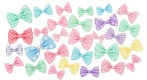 Cute bow background image 2