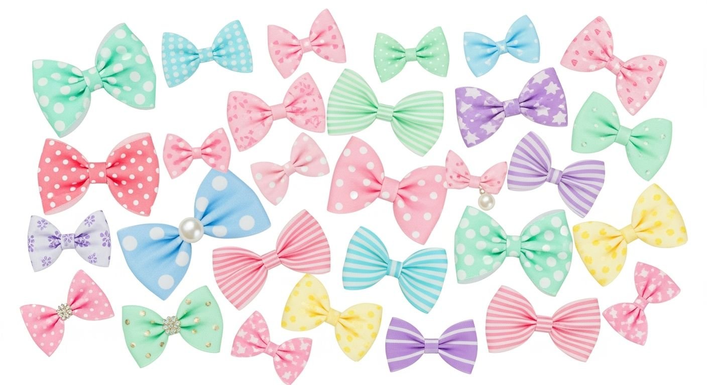 Cute bow background image 2