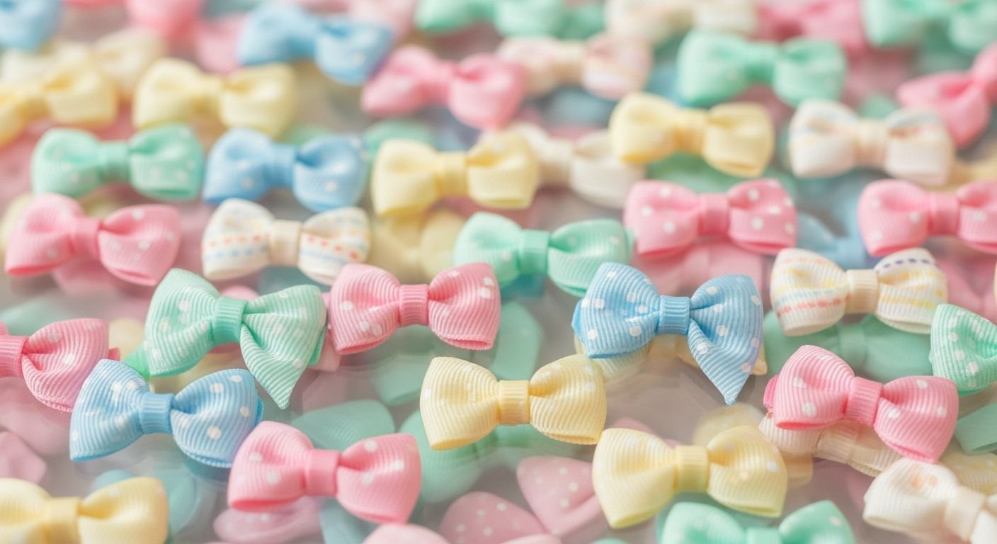 Cute bow background image 3
