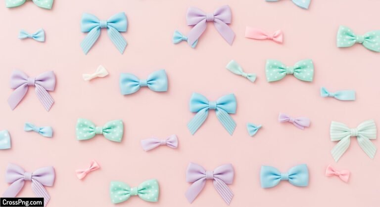 Cute bow background image