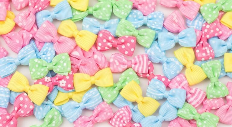 Cute bow background image 8