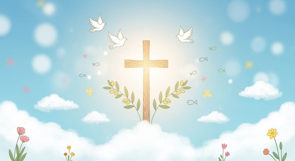 Cute christian background image 2
