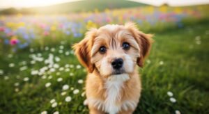 Cute dog background image 3