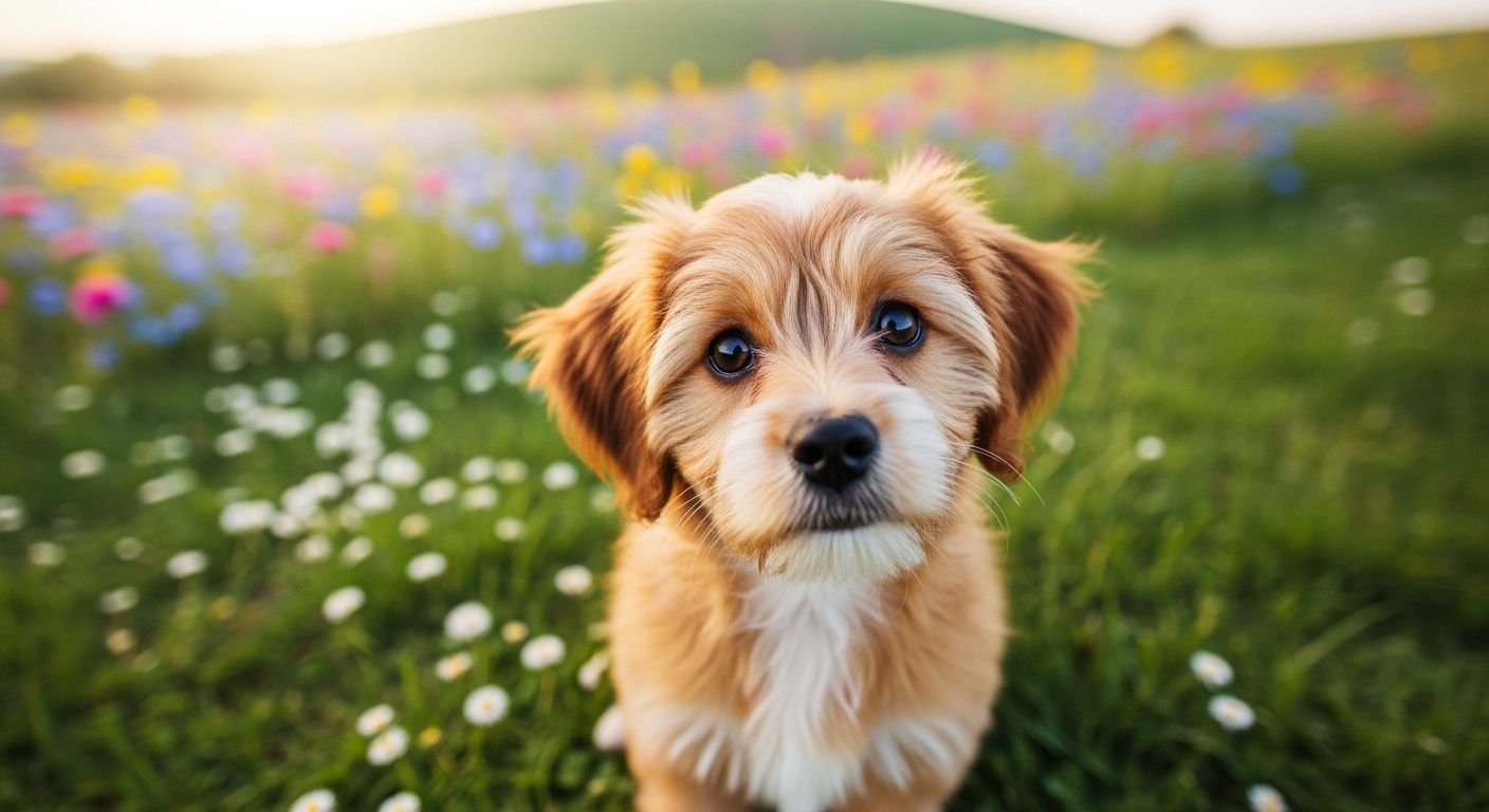 Cute dog background image 3
